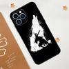 Wolf Phone Case For iPhone 18 17 Pro Max 14 13 12 11 15 16 Pro Max Mini 15 Plus 16e 17 Air Funda