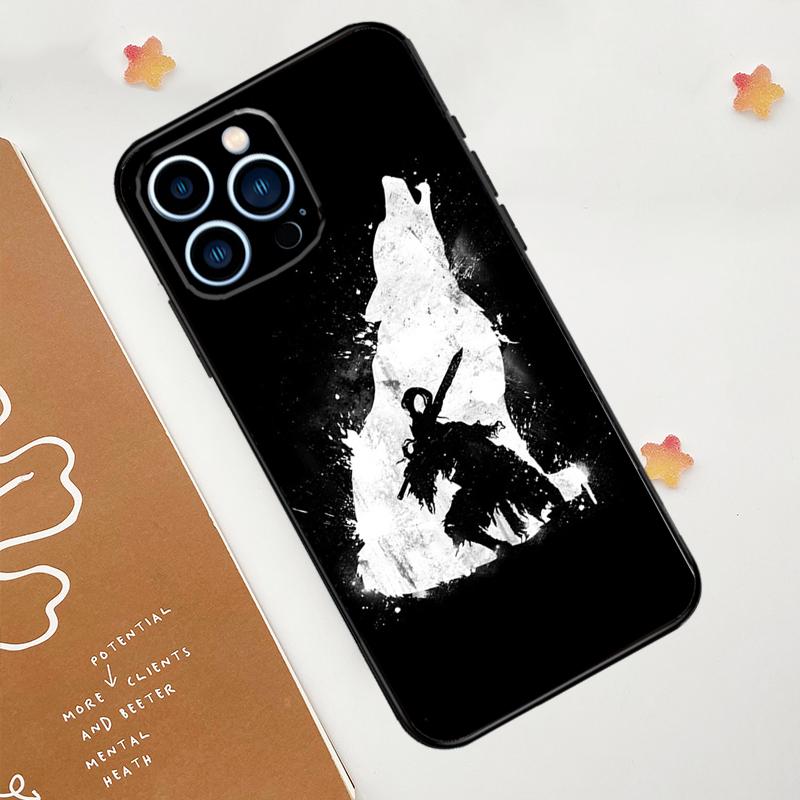 Wolf Phone Case For iPhone 18 17 Pro Max 14 13 12 11 15 16 Pro Max Mini 15 Plus 16e 17 Air Funda