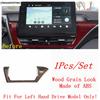 Central Middle Air AC Conditioning Vent Outlet Frame Navigation Strip Cover Trim For Toyota Camry XV70  -  Accessories