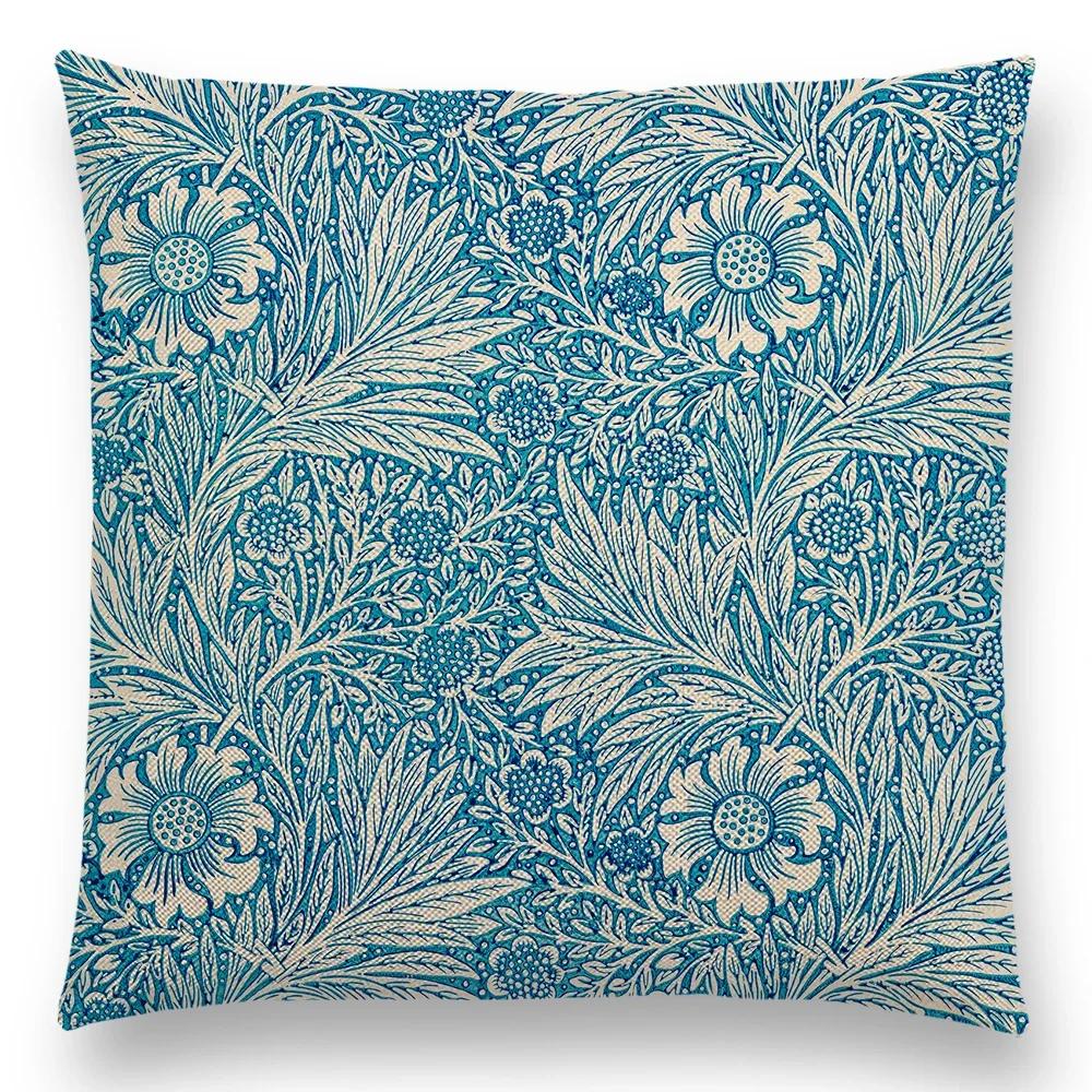 William Morris Thief Red Cushion Cover  Luxury Throw Pillow Home Decor for Sofa Living Room Pillow Case ///
