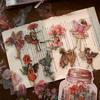 20Sheets Elf Century Series Sticker Butterfly Maidenr Theme Decor PET Sticker Scrapbook Creative DIY Journal Collage Stationery