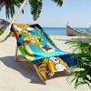 The Simpsons Poster Print Beach Towel, Large Soft Quick Dry Towel for Beach Camping Swimming