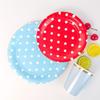 OIMG Birthday Party Polka Dot Disposable Paper Plates