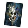Horrific Mask Diamond Painting Kits Scary Mask Embroidery Stitch Arts Craft Full Diamond Wall Decoration