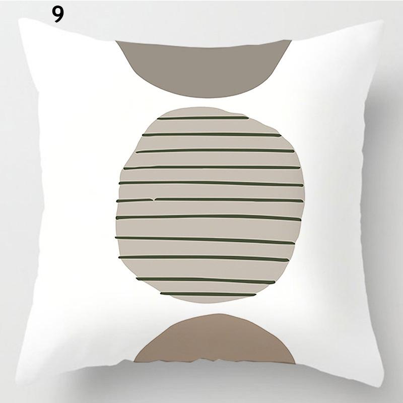 Чешский полосатый лист наволочка, декоративные наволочки на пояс, наволочка, квадратный домашний декор, наволочка 45x45 см, зеленый