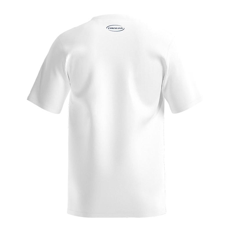 CORALIAN Tennis Round Sorona T-Shirt White