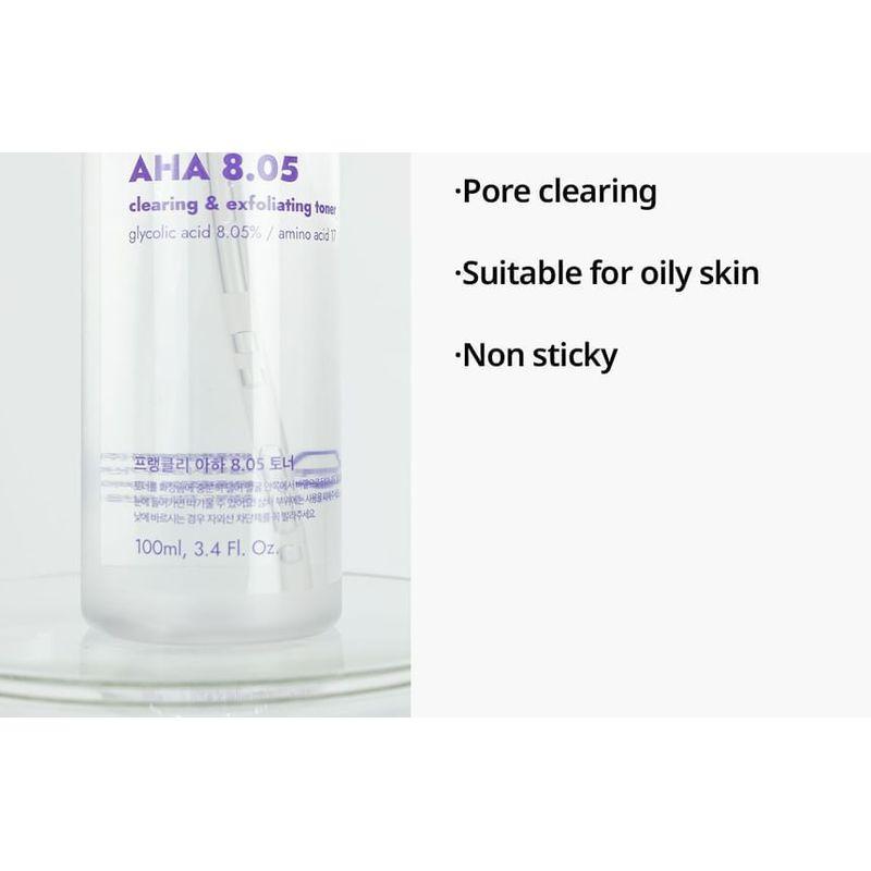 FRANKLY - AHA 8.05% Clearing & Refining Toner