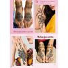India Mehndi Flower Henna Temporary Tattoo Fake Body Art Sticker  Women/Lady/Girl