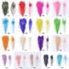 Dyed Peacock Feather 25-30cm for DIY Craft Vases Creative Hat Costume Party Wedding Carnaval Holiday Floral Decoration