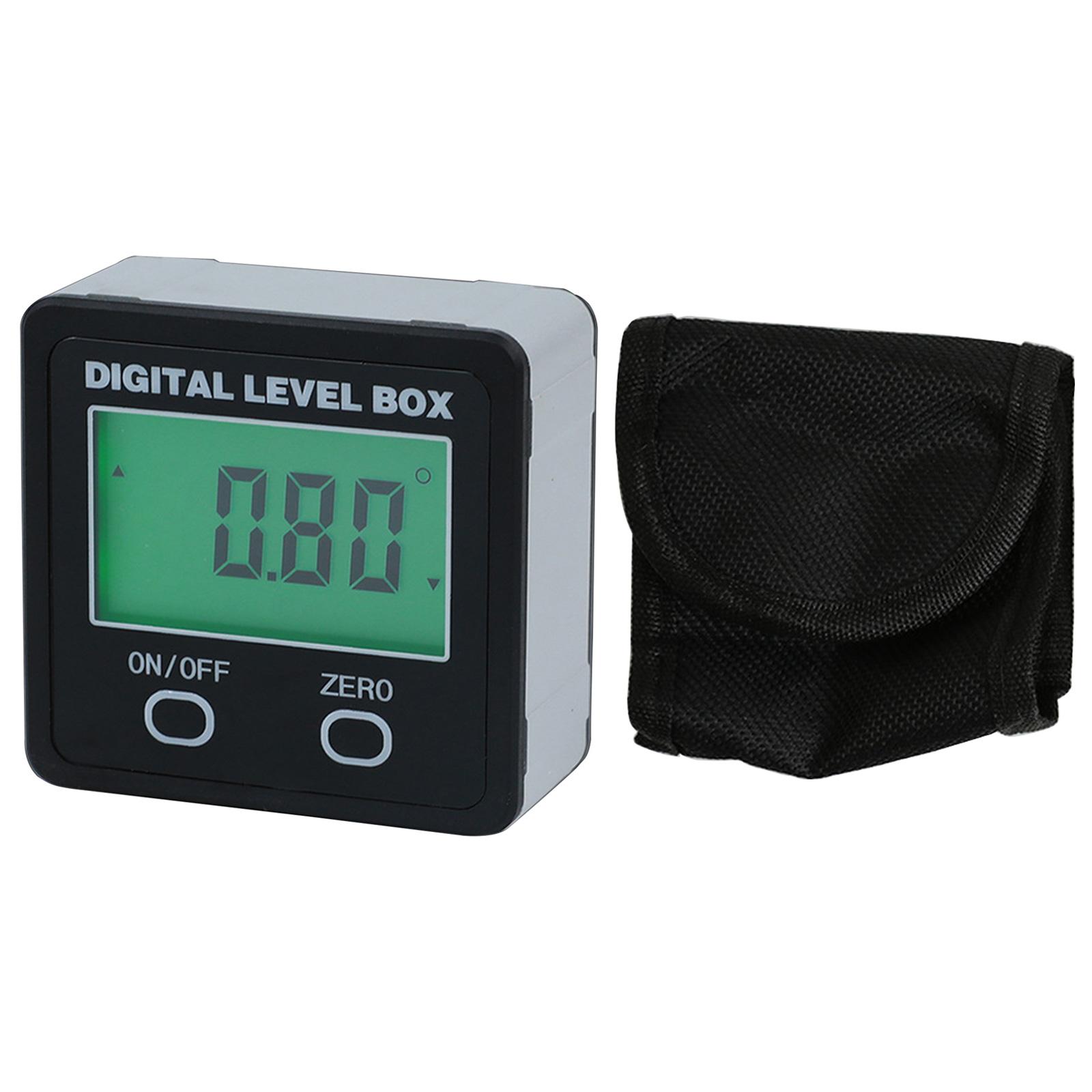 

Digital Level Box With Strong Magnet Base 2 Mode Measurement LED Display Angles Finder For Precisions Calibration 1