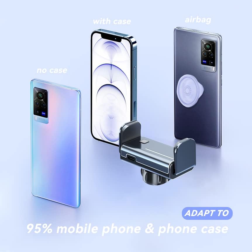 Uchwyt na telefon samochodowy pasujący do Mercedesa-Benz klasy E 2017-2023, klasy CLS 2019-2023, automatycznie blokowany stojak na telefon [gruba obudowa i; Duży telefon