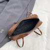 New High-end Underarm Bag Vintage Style Women's Shoulder Bag PU Commuter Tote Bag Fashion Solid Color Handbag