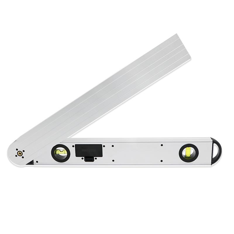 SHAHE Digital Angle Finder 0-225 ° Digital Protractor With Measuring Ruler Horizontal And Vertical Bubble Level Tool