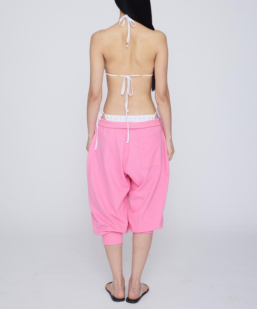 Gimeo Balloon Capri Pants Pink