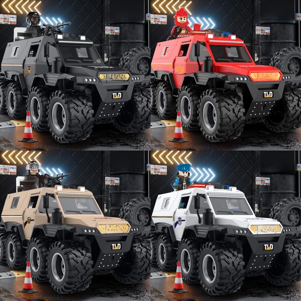 Police Emergency Offroad Vehicle Kids Toy With For Interactive Play