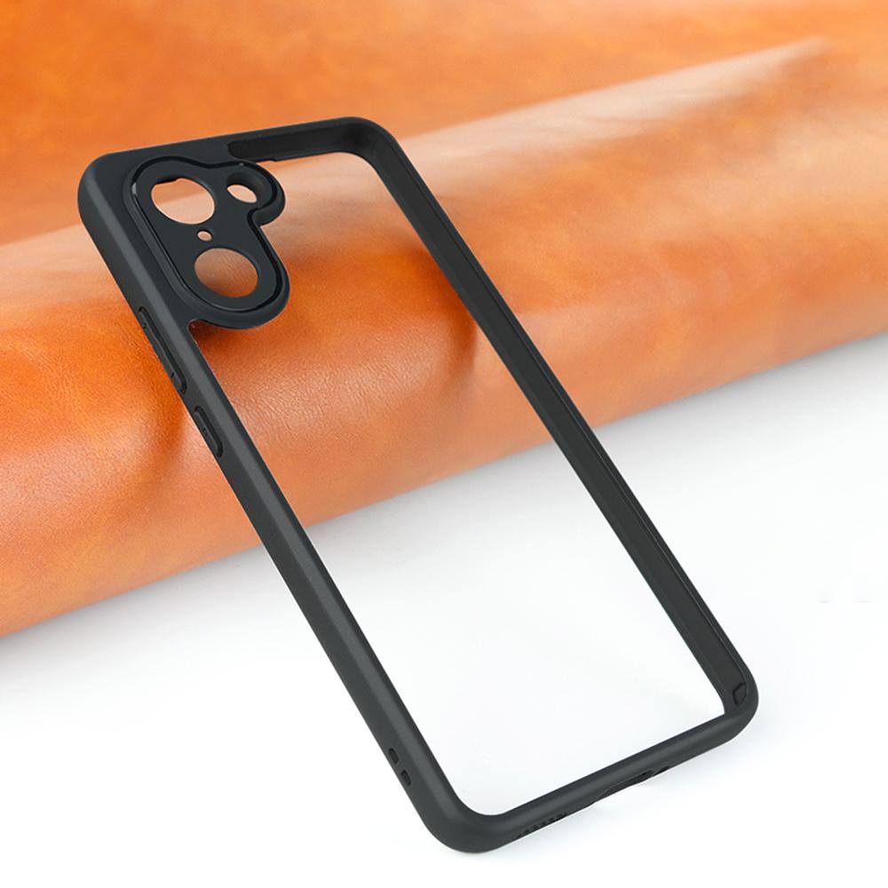 For OnePlus Nord CE5 5G Deksel Støtsikkert PC+TPU Gjennomsiktig Bakside Telefondeksel