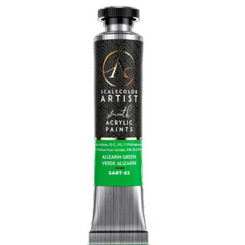 Scale 75 Scalecolor Artist Paint 20mL (Green) (Alizarin)