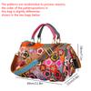 Leather Hand-Made Colorful Flower Mosaic Random Color Women'S Handbag Crossbody Bag