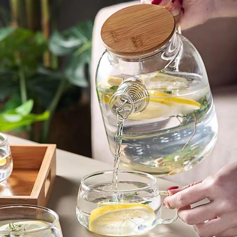 Zhinianhua Heat-Resistant Glass Teapot & Pitcher