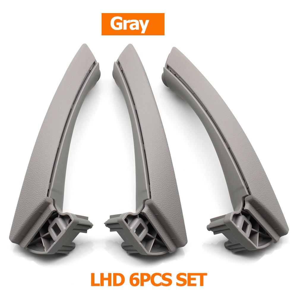 LHD RHD 6PCS Upgraded Interior Door Panel Pull Handle Cover Trim Kit For BMW 3 Series E90 E91 316i 318i 320i 325i 328i 2005-2012