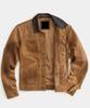 Leather Stylish Men's Shirt Suede Brown Handmade Lambskin Real Soft Party Casual Fit