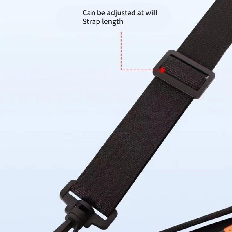 Fishing Rod Strap Shoulder Belt Poles Carry Strap Holder Belt 58-130cm Adjustable Casting Rod Carriers Strap