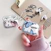 Red Blue Butterfly Case For Airpods 4 Pro 2 3 Pro3 1 Pro2 Clear Earphone Cases Cover