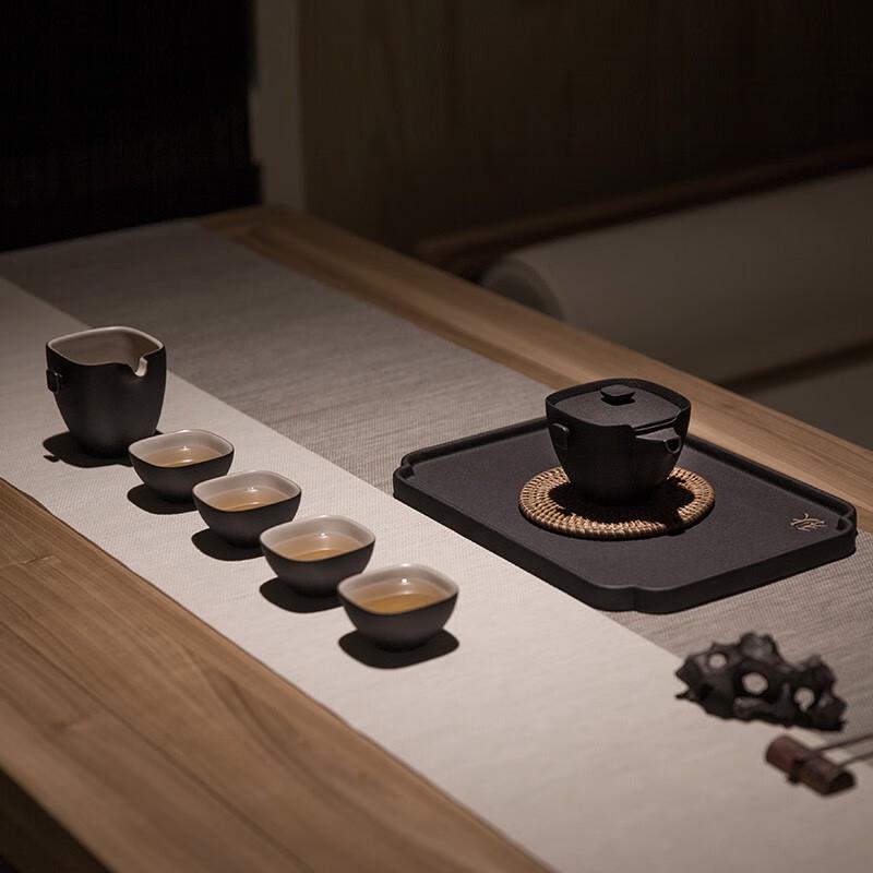 Edenus Chinese Kung Fu Tea Set with Ceramic Tray