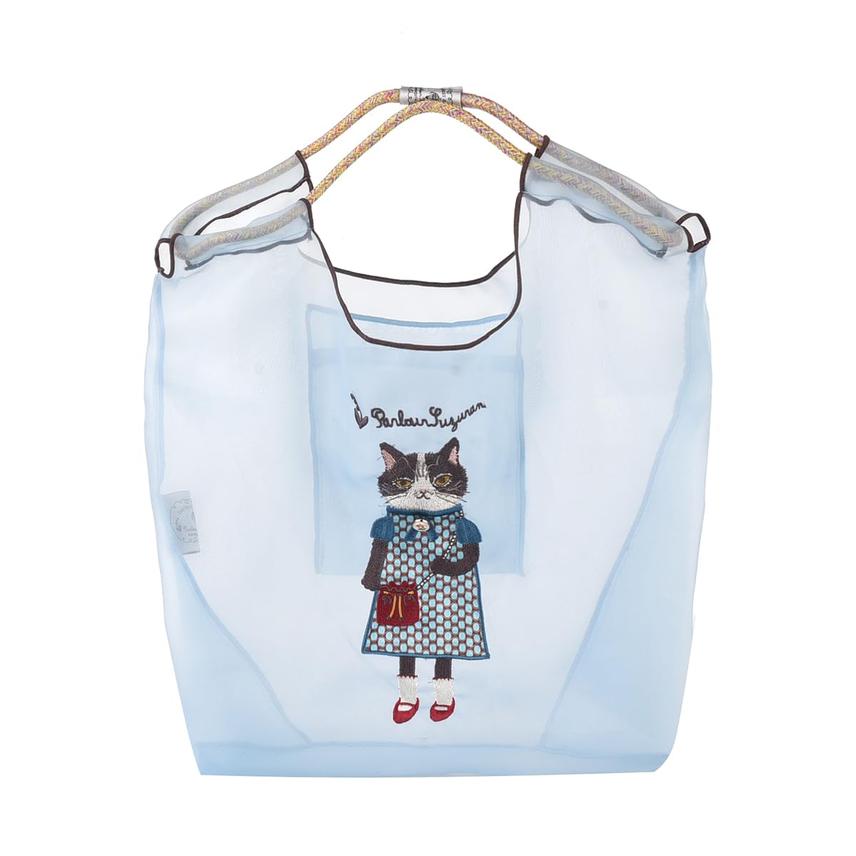 

Kusguru Japan Chiffon Paracord Bag, Parlor Suzuran-do, Women s, 258144, Blue