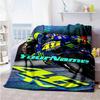 Doctor46 Personalized Name Blanket Cozy Customizable Blanket Soft Warm Cozy Throw For Seaside Living Room Couch Chair Ideal For All Seasons