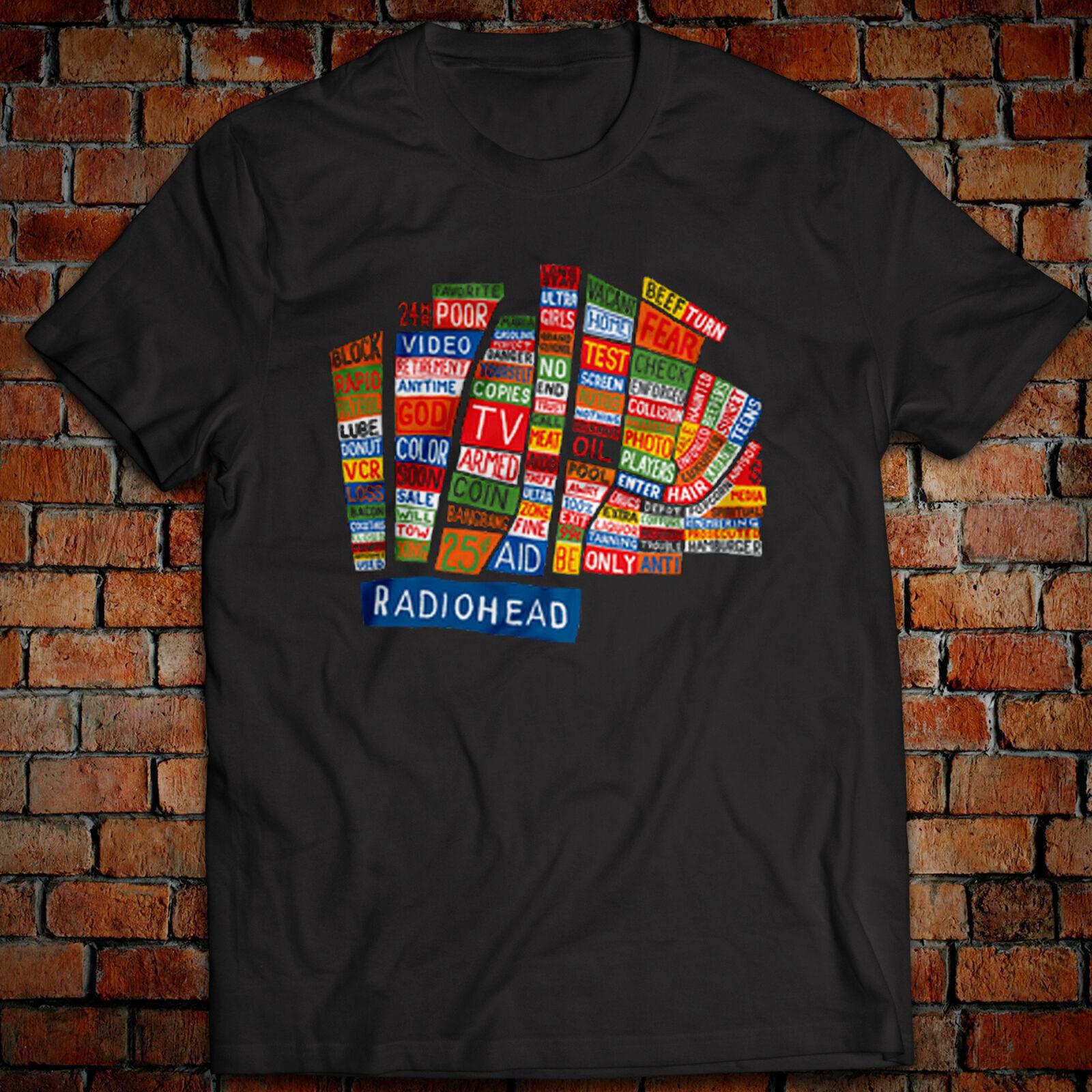 Hail to the Thief Rock Album Radiohead T-Shirt Go to Sleep There there XXXXL