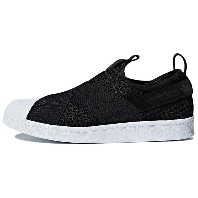 adidas originals Superstar Slip-On Black White Men s CQ2487 EU 38⅔