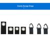 Hanging Heavy Duty Triangle Buckle Storage Strap - Cable Organizer with Eyelet