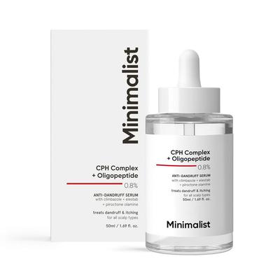 Complex Anti-dandruff Serum with Oligopeptide 0.8% (50 Ml), CPH Complex + Oligopeptide 0.8% Anti-Dandruff Serum,