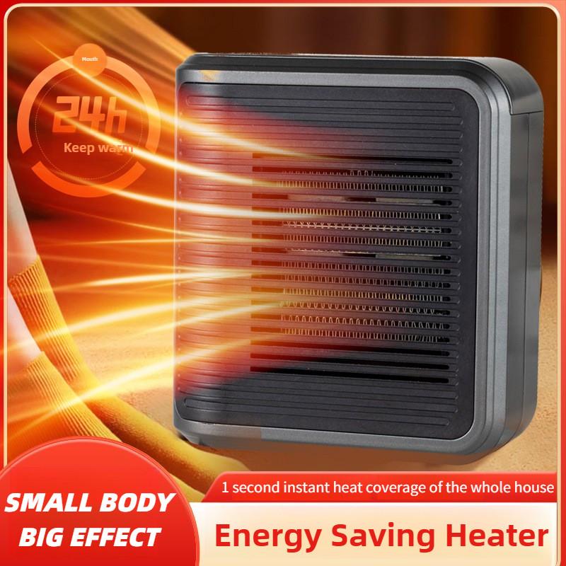 800W Multi-functional Wall Mounted Hot Air Heater Mini Portable Electric Heater Winter Indoor Warm Air Blower