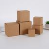 10pcs Multi Size Birthday Brown Cookies Bridal Paper Box For Gifts Gift Box Packaging Box