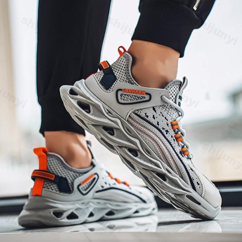 Fashion 2025 Fashion Trend Men's Casual Shoes Summer New Mesh Breathable Comfortable Versatile Thick Soled Shoes Low Top Chunky sneakers