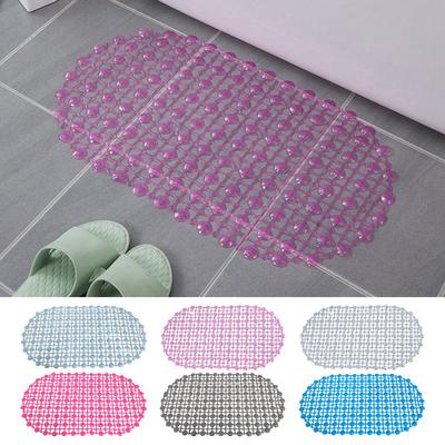 Tapete de Banho com Ventosa Antiderrapante Tapete para Banheira Tapete de Banho Lavável à Máquina com Furos de Drenagem para Banheira Banheiro Chão de Chuveiro