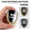 3D Auto Stickers Metal Logo Emblem Sticker Decal Car Styling For Lada Xray Granta Largus Kalina Largus Priora Samara 2110