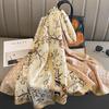 Luxury Brand Women Scarf Fashion Print Silk Scarves Summer Shawls and Wraps Soft Pashmina Lady Bandana Foulard Hijabs