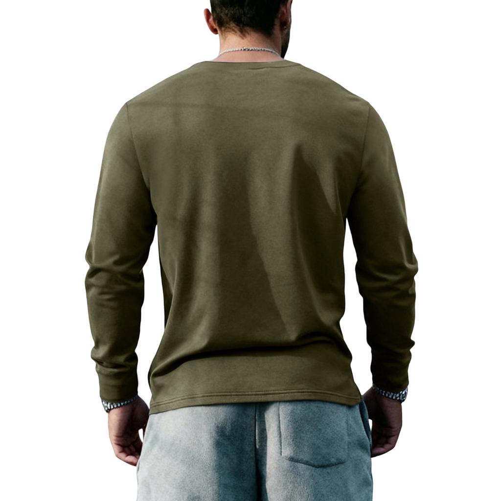 Men's Leisure Retro Waverg Long Sleeves Upper Garment