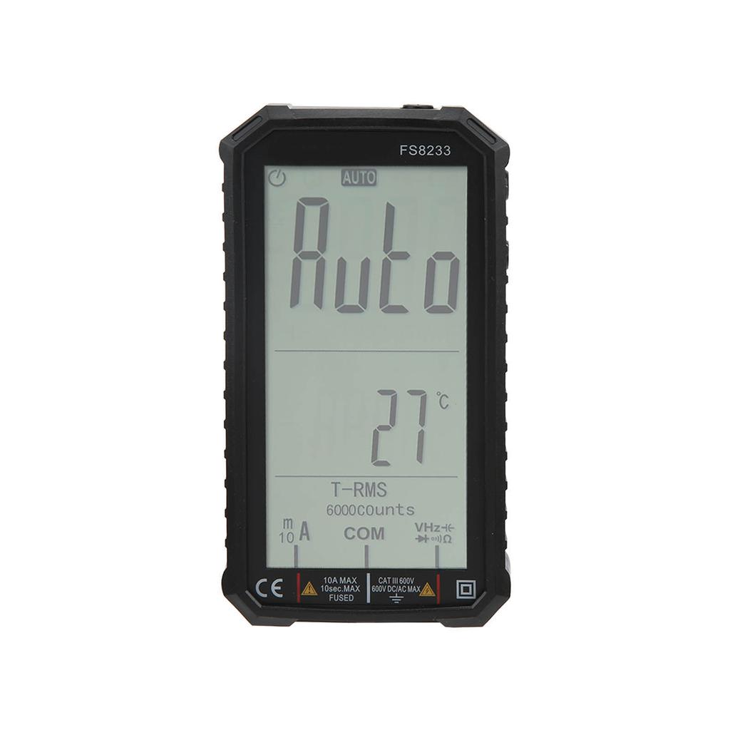 FS8233 Digital Multimeter Ultra Thin Full Screen Intelligent Automatic High Accuracy Voltmeter