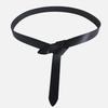Belt Women's Decoration with Dress Korean Fashion Pillow Cover Versatile Black Shirt Knotted Belt
