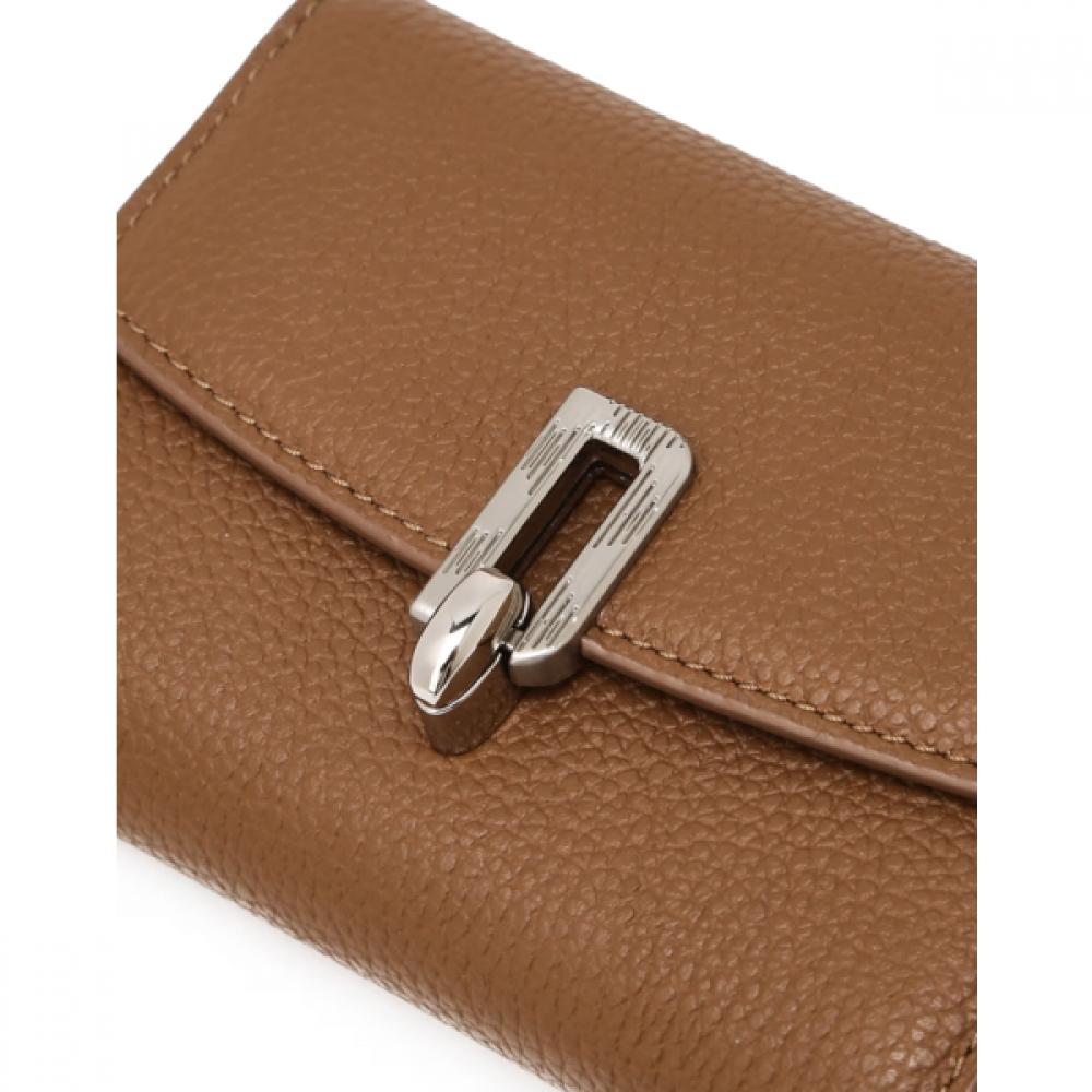 Daks 3 Fold Wallet Spin Camel Cowhide Dcwa6f523w2