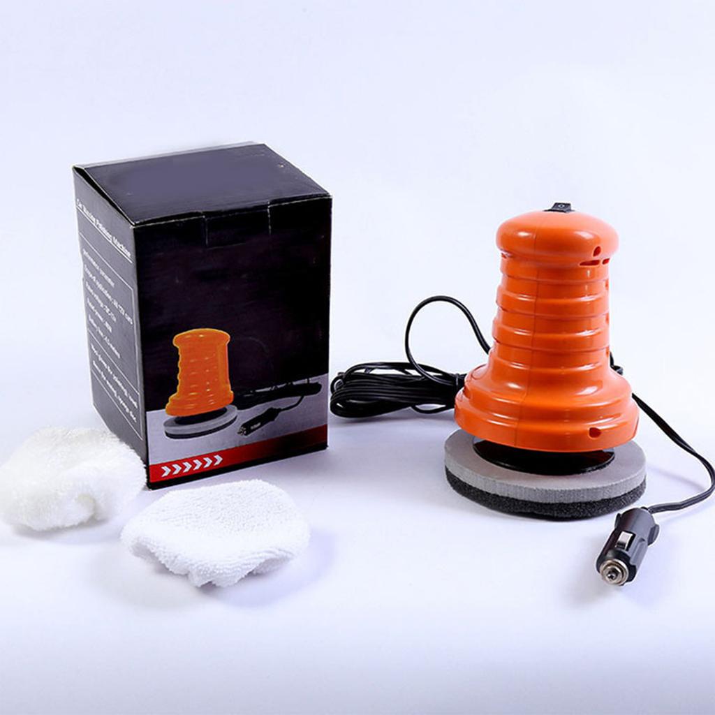   Car Waxing Machine 12V High Efficiency Polishing Detailing Scratch Remover Machine Electric Portable Car Waxer