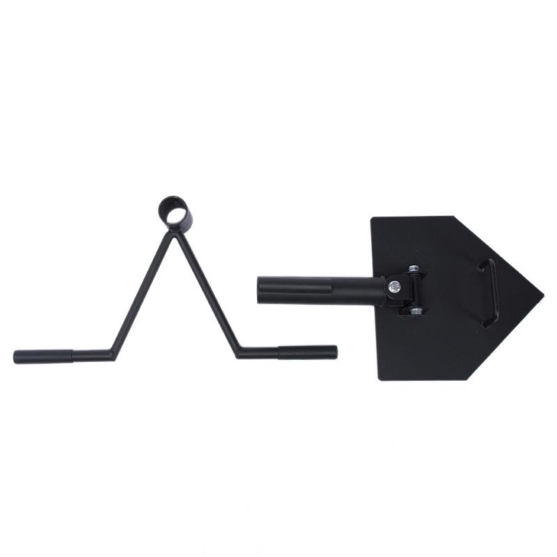 Tengtai Landmine Core Trainer: Single/Double Barrel Fitness Equipment with Professional Cannon V-Handle