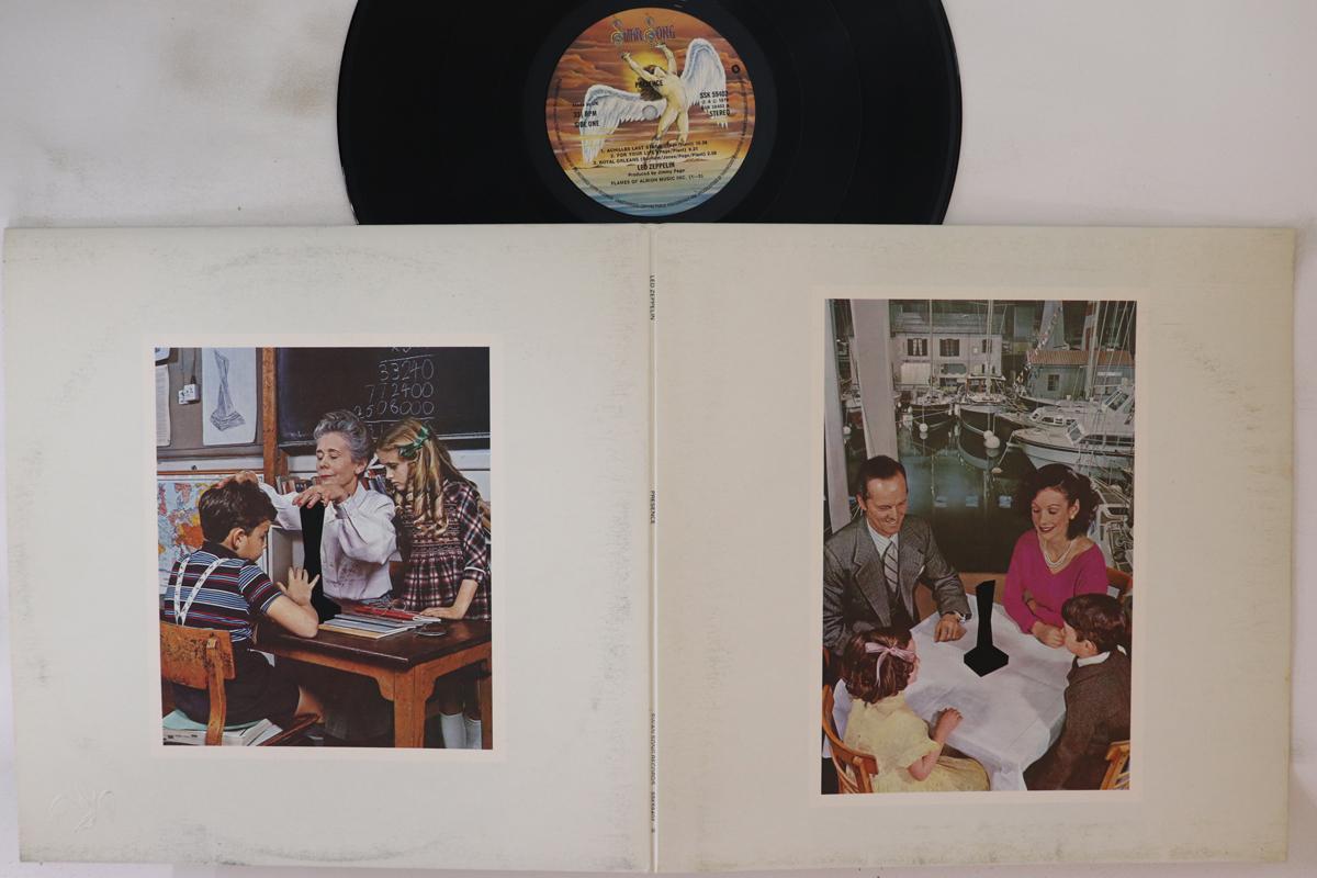 

LP Record LED ZEPPELIN - Presence SSK59402 SWAN SONG 1976 UK Rock Used