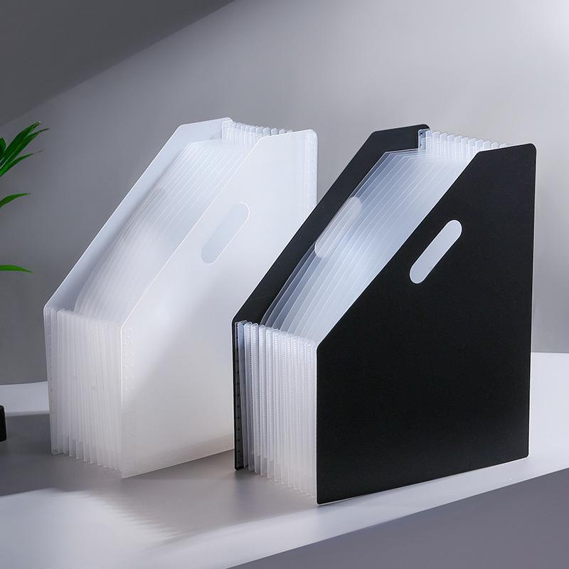 A4 Large-Capacity Accordion Document Bag for Student Test Paper Storage