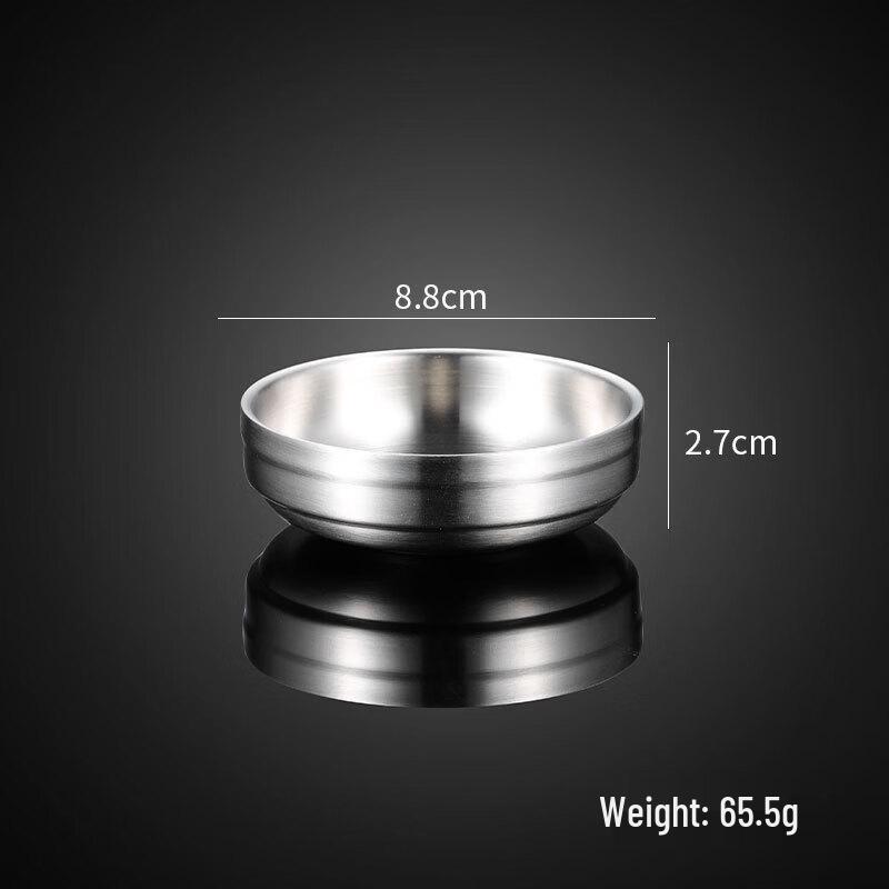 Qian Xing 304 Stainless Steel Small Round Dishes