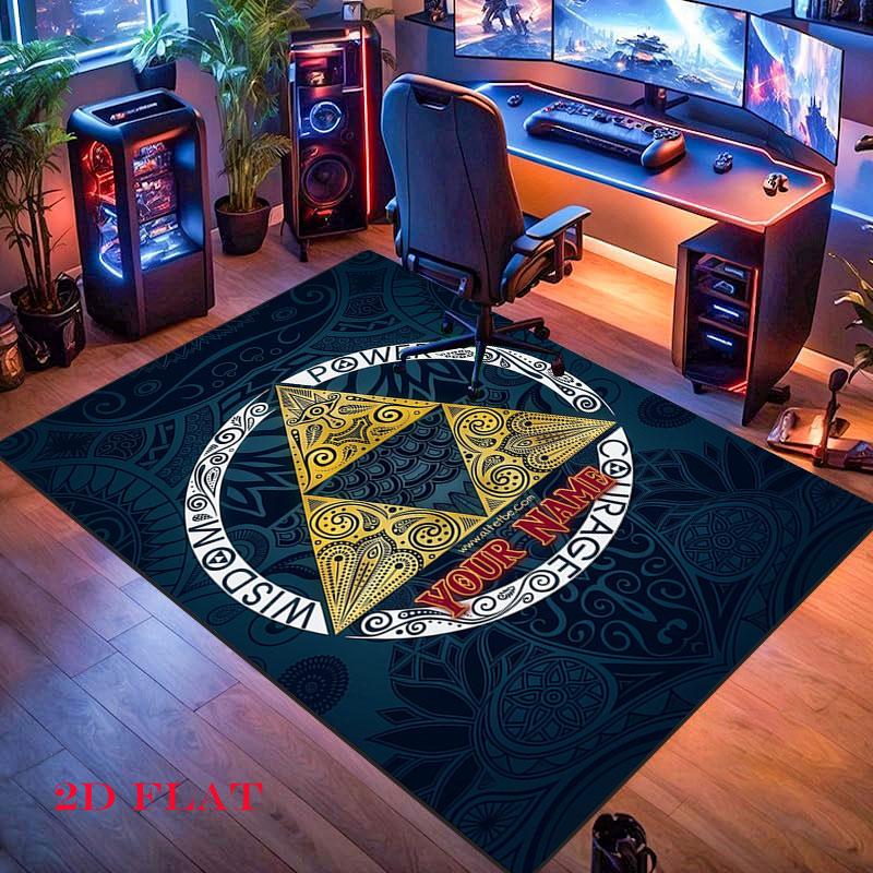 Custom Fantasy Games Carpet Rug for Living Room Bedroom Home Sofa Decoration,Kids play Nonslip Floor Mat
